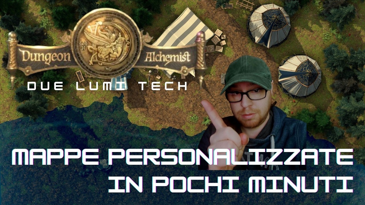 [DUNGEON ALCHEMIST ITA] I Primi Passi - Due Lumi TECH #tutorial #ttrpg