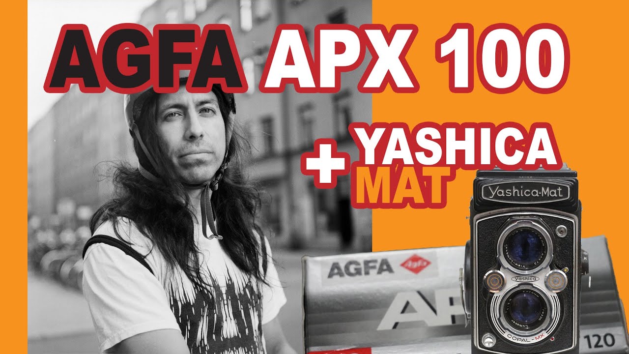Agfa APX 100 120 Film Test + Yashica Mat Analog Review | Medium Format B&W