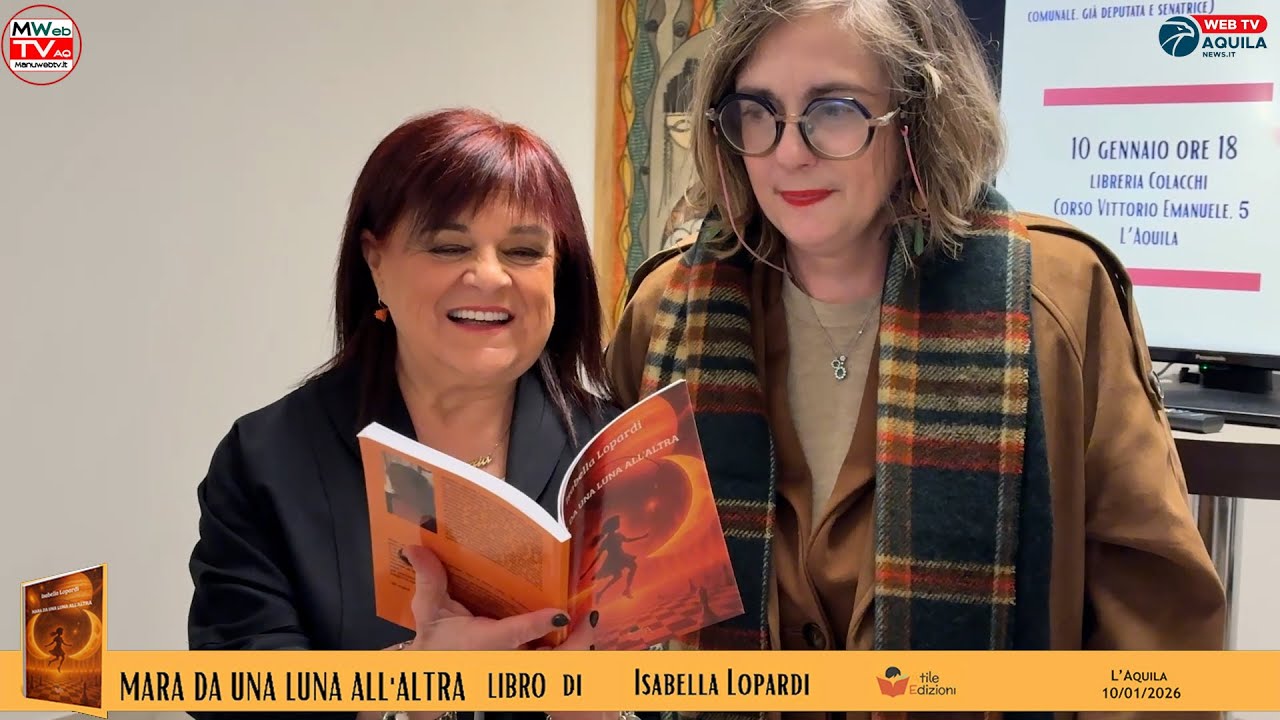 Manuweb: Libreria Colacchi; “Mara da una luna all’altra di nuovo romanzo di Isabella Lopardi