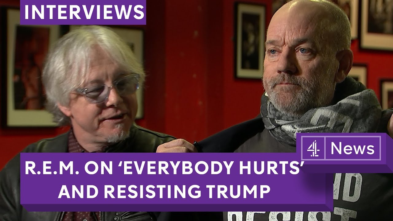 R.E.M. talk Everybody hurts, resisting Donald Trump and getting back together