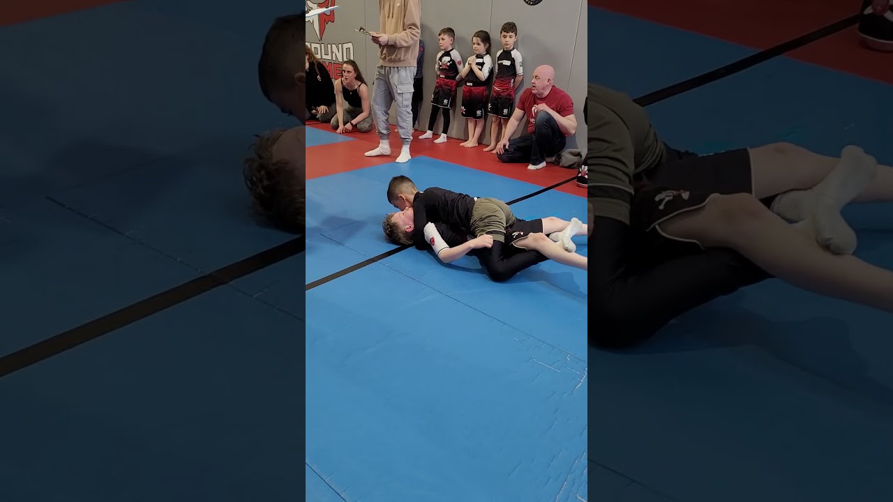No-Gi kids competition. Quick win.  #bjj #shorts #mma