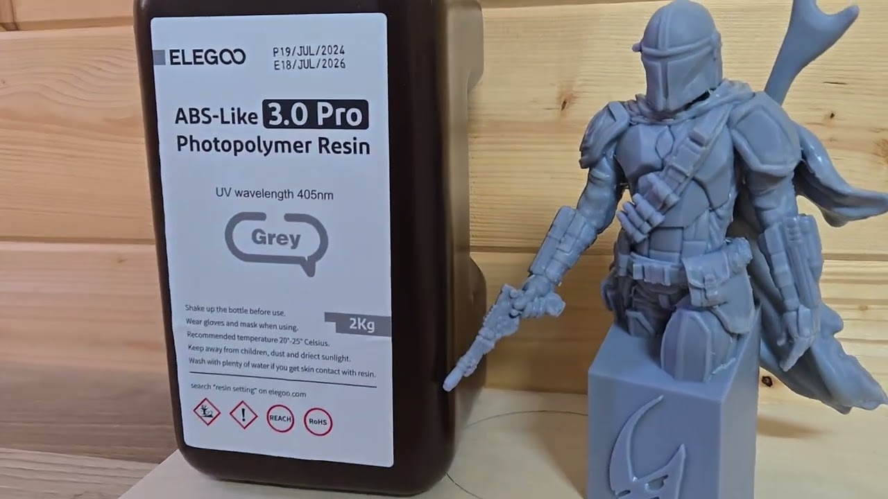 Elegoo ABS-Like Resin Pro and Plus Visual Review