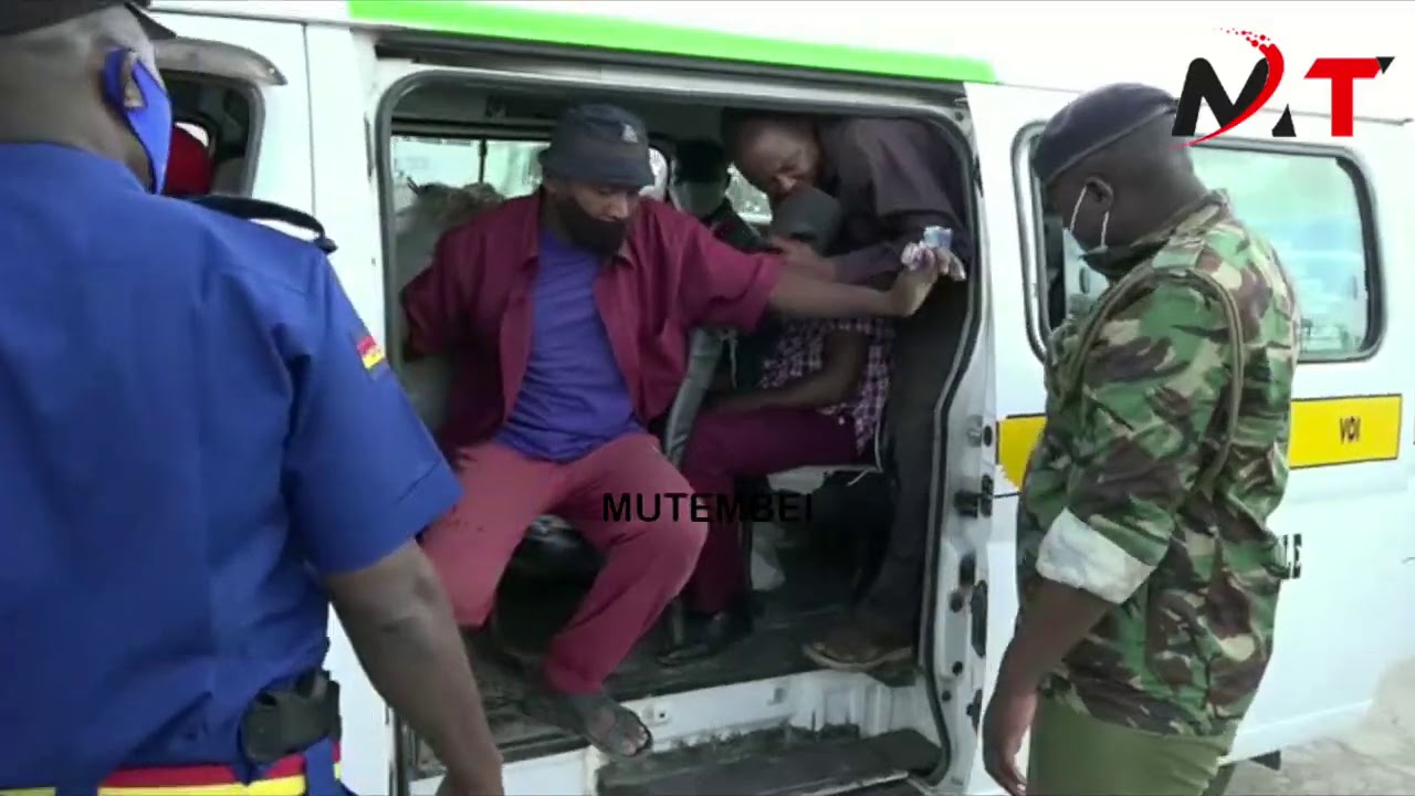 POLICE DRAMA IN MOMBASA AS THEY CONDUCT A MASSIVE CRACK DOWN ON THOSE FLOUTING COVID 19 RULES!