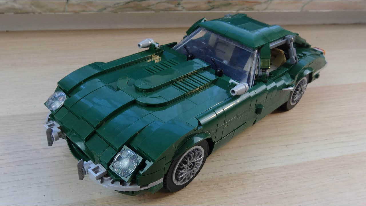 Klassischer 2 in 1 Sportwagen dunkel grün von Blue Brixx; für mich ist es ein Jaguar