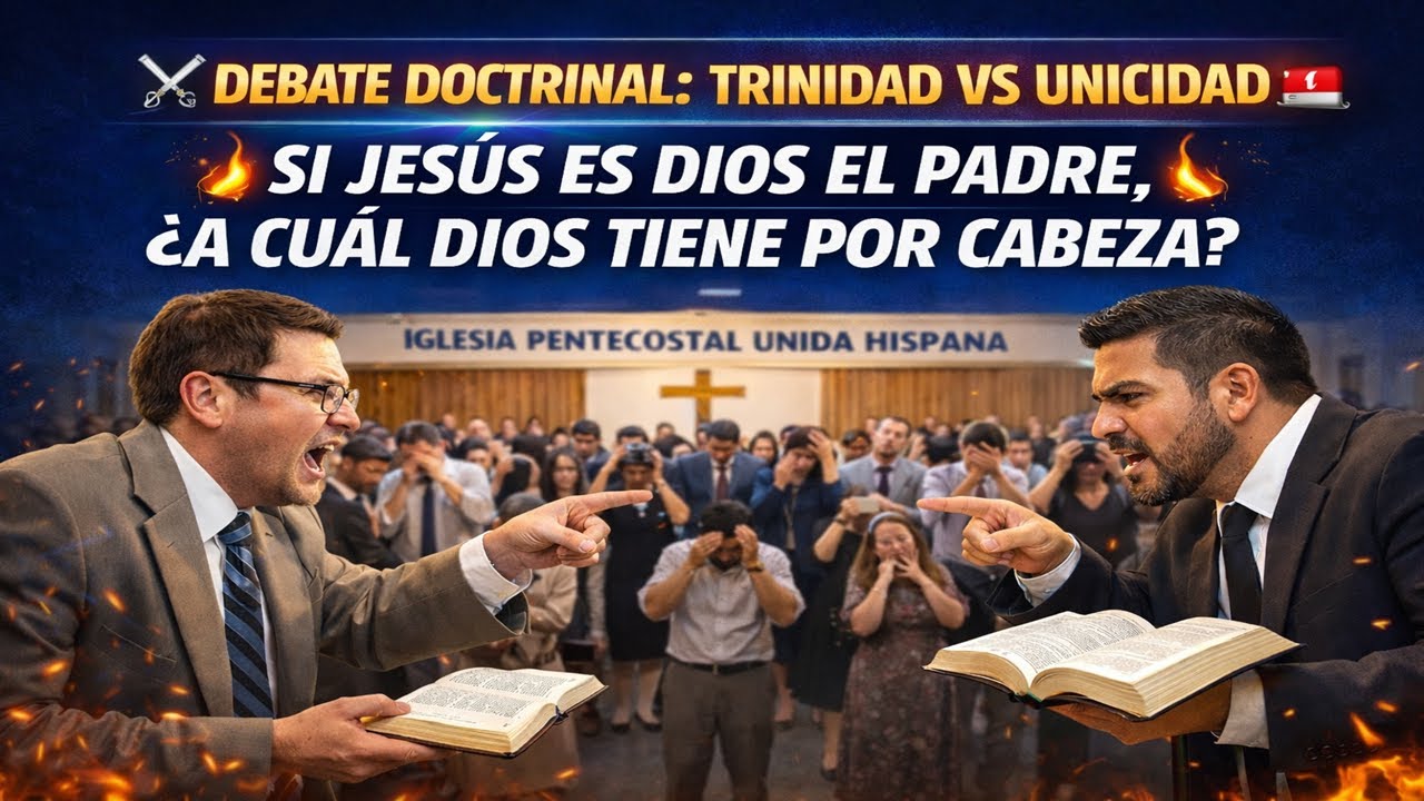 ⚔️DEBATE DOCTRINAL: SI JESÚS ES DIOS EL PADRE, ¿A CUÁL DIOS TIENE POR CABEZA? TRINIDAD VS UNICIDAD🚨
