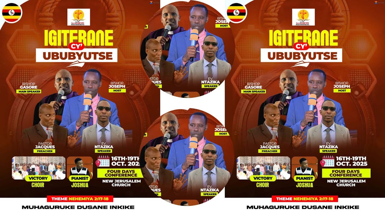 IGITERANE C’UBUBYUTSE KIYOBOWE NABAGABO MURI NEW JERUSALEM NAKIVALE AMATERANIRO YAMUGITONDO