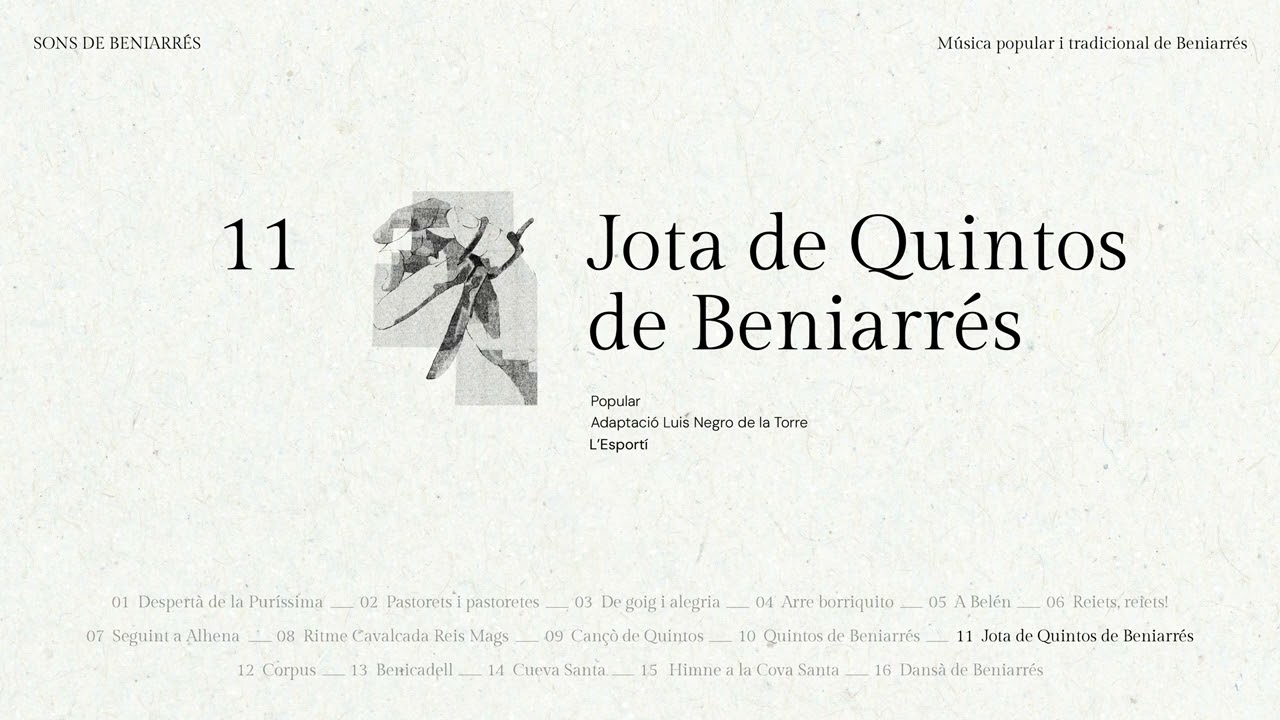 11. Jota de Quintos de Beniarrés