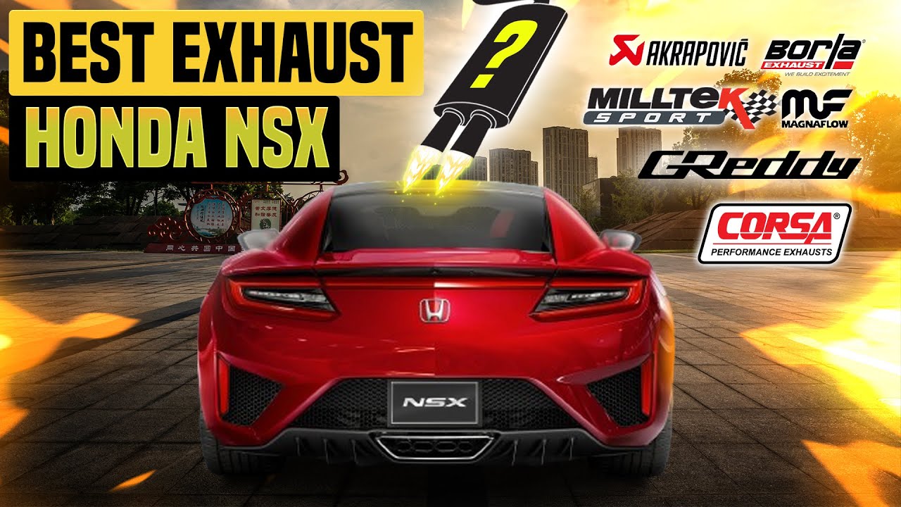 Honda NSX Exhaust Sound🔥 Armytrix,Quicksilver,Boost Logic,Fujitsubo,Fi Exhaust,ARK,MBRP,Fabspeed