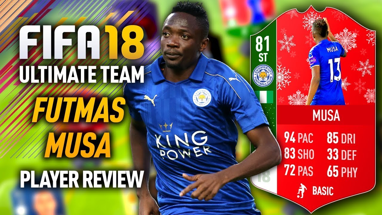FIFA 18 FUTMAS MUSA (81) *PACEY* PLAYER REVIEW! FIFA 18 ULTIMATE TEAM!