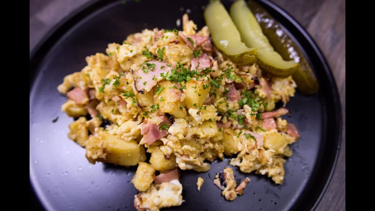 Knedlíky s vajíčkem trochu jinak - levná a rychlá dobrota - Dumplings with egg