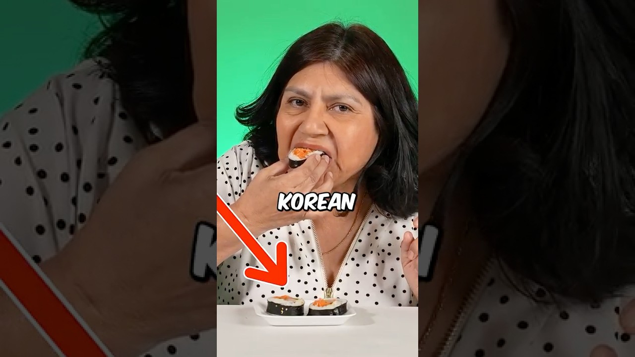 Mexican moms try KOREAN food! 🇰🇷