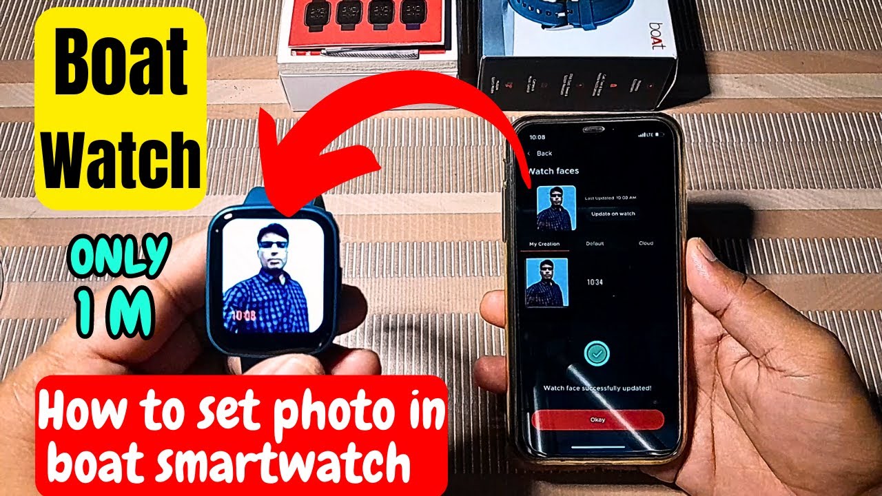 How to Set Photo Wallpaper in Boat Wave Smart Watch | Boat Smartwatch me Apni Pic Kaise Lagaye