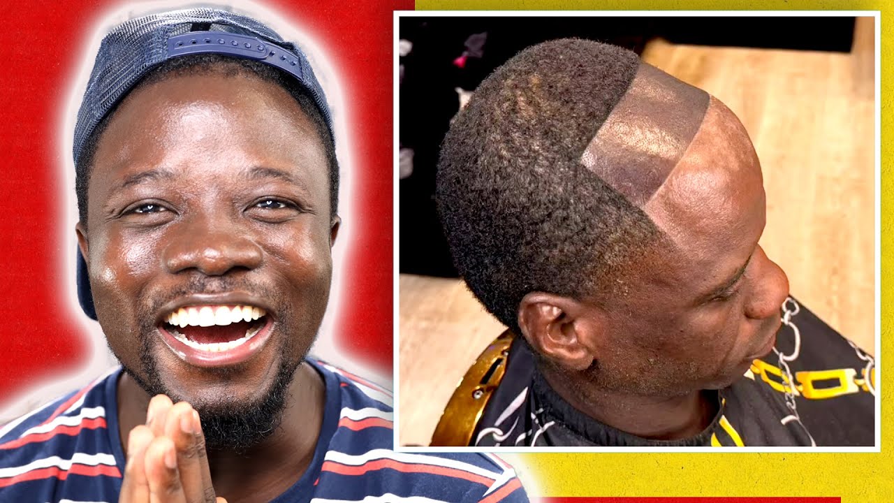 Ghana Barbers, WHY? these Haircuts + Yomo de3, Wahala o