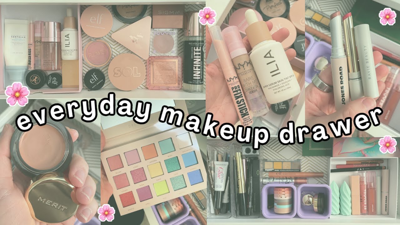 Refreshing my Everyday Makeup Drawer for SPRING ☘️🌸