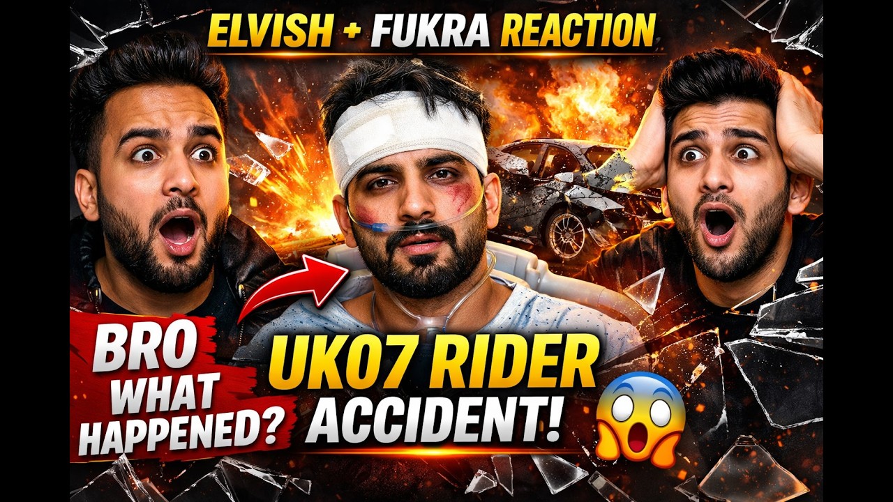Finally elvish yadav fukara insaan reaction about uk07rider