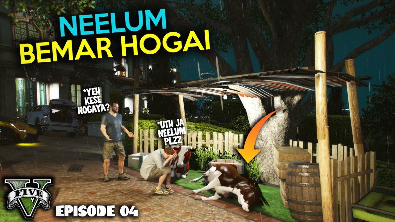 JIMMY'S COW GOT FEVER | MANDI SERIES - EP #04 | BAKRA EID SPECIAL | GTA 5 - URDU