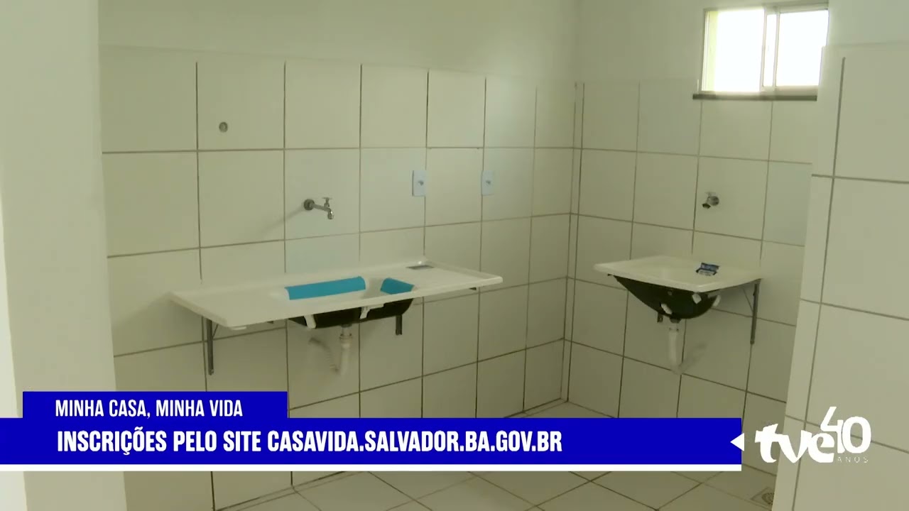 SALVADOR ABRE INSCRIÇÕES PARA 720 MORADIAS DO MINHA CASA, MINHA VIDA | TVE NOTÍCIAS 19/01/2026