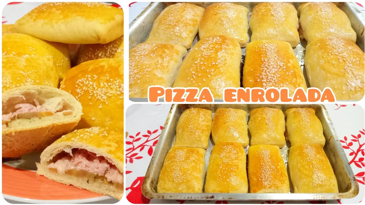 A Melhor Pizza Enrolada #inscreva_se #comenta #curta #compartilhe #receita #videoviral #comida