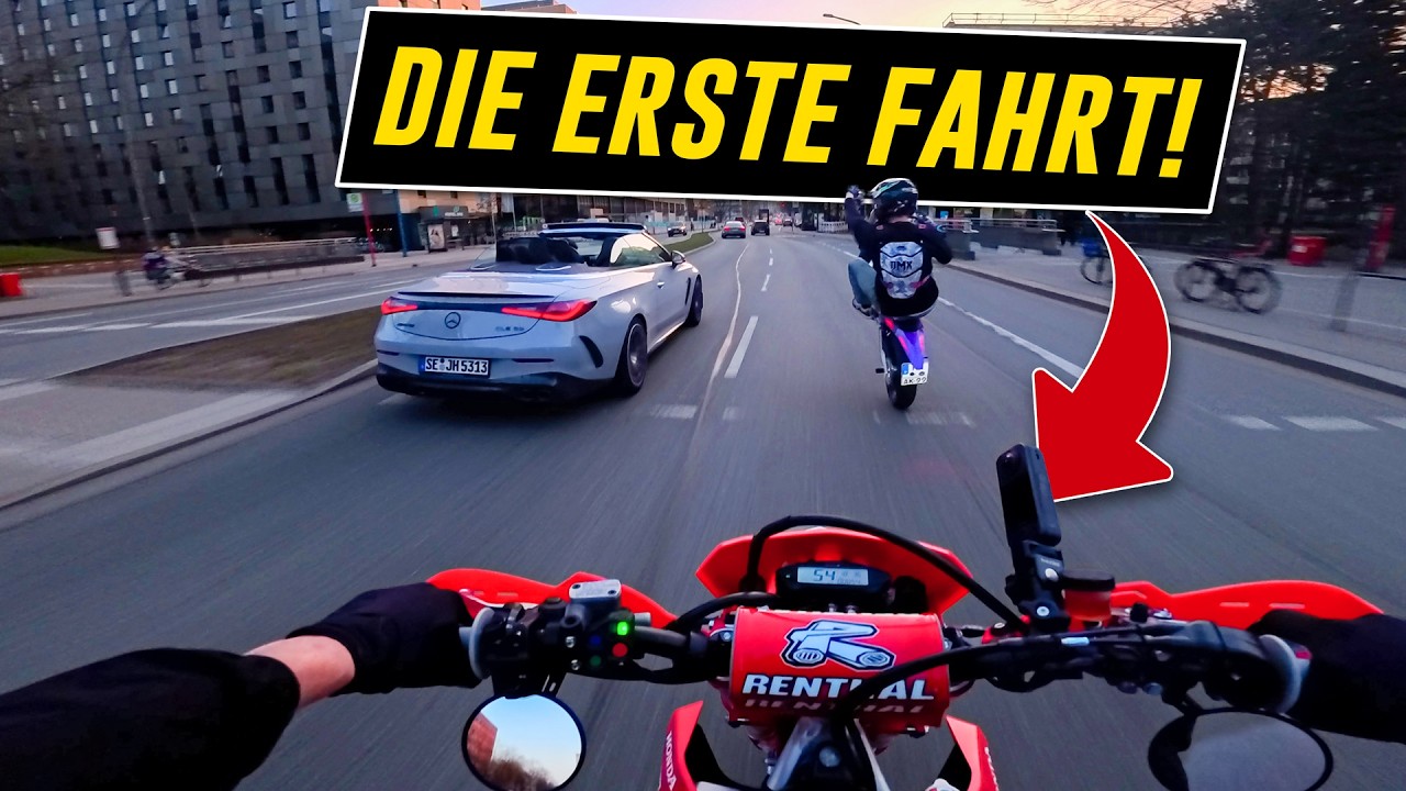 Ich habe endlich wieder bock Motorrad zu fahren!
