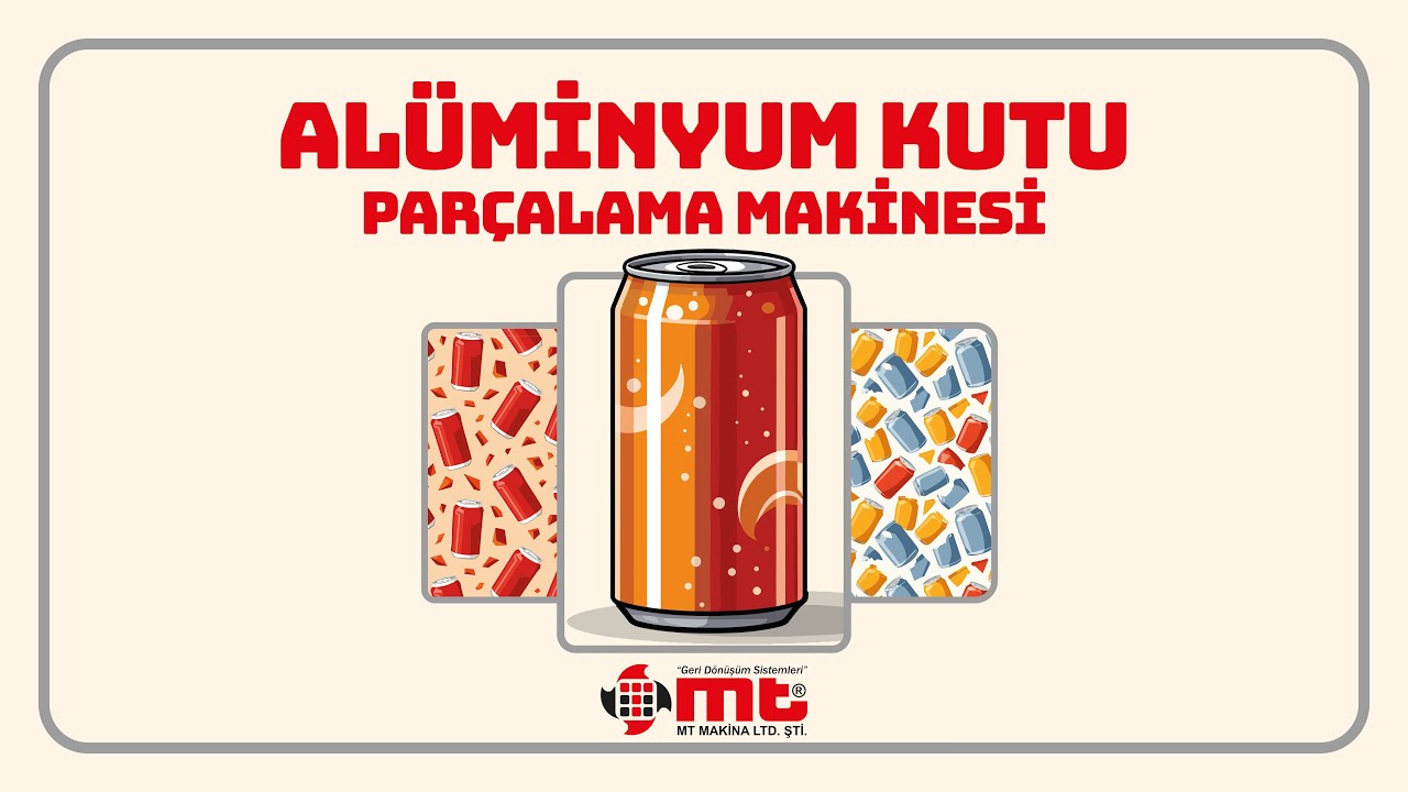 Aluminum Can Shredder | Alüminyum Kutu Parçalayıcı