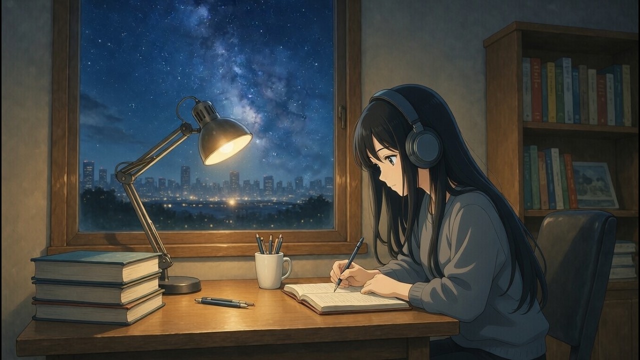 🌙Late Night Study Lofi  |  늦은 밤 공부 로파이