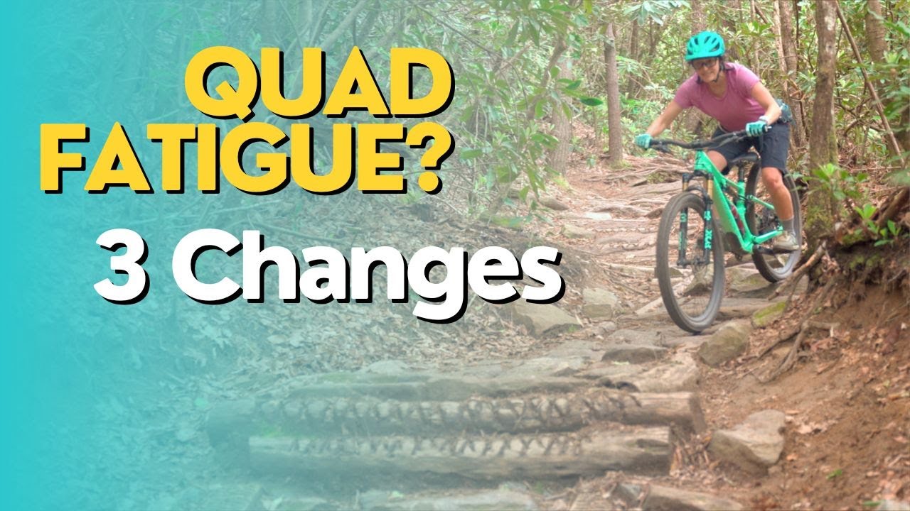 Quad Fatigue on Your Bike - Try These 3 Changes