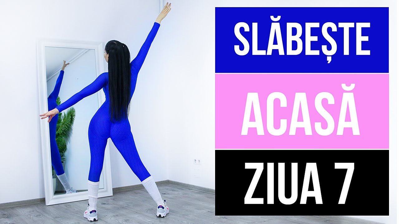 SLABESTE ACASA/ DANCE CARDIO WORKOUT/ ZIUA 7 [HD]
