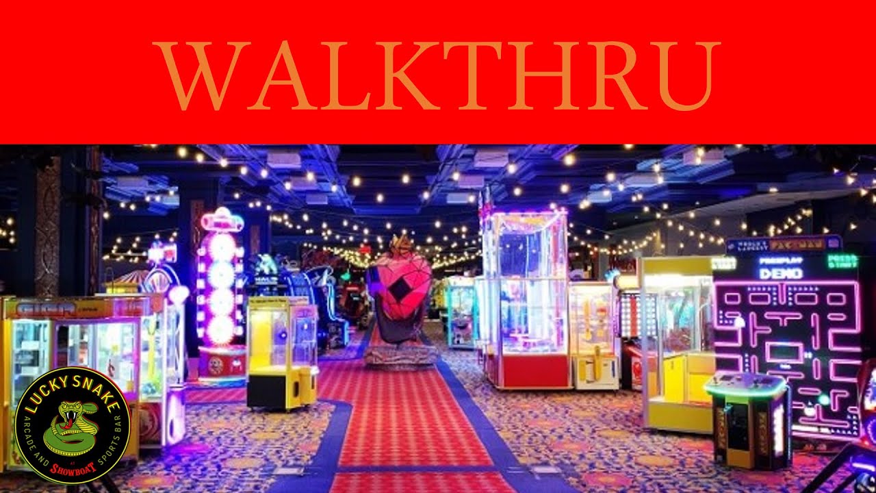 Lucky Snake Arcade & Sports Bar at Showboat - Walkthrough