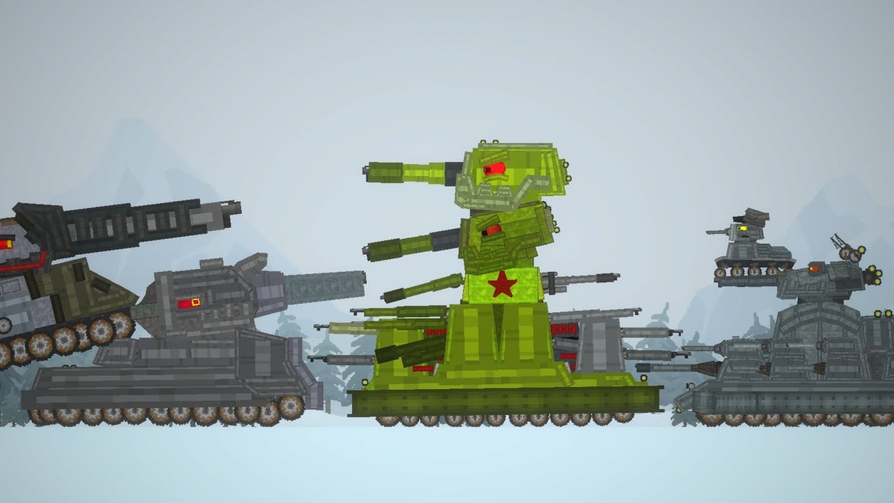 KV-44 vs the Geese Duo part 2 [Melonplayground]