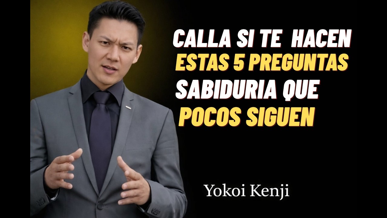 CALLA SI TE HACEN ESTAS 5 PREGUNTAS | La Sabiduría Que Pocos Aplican