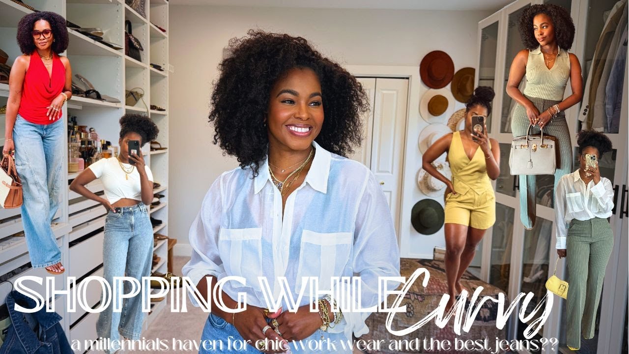 Shopping While Curvy: Express || A Millennials Haven for Chic Work Wear and The Best Jeans??