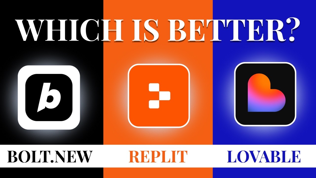 Bolt VS Lovable VS Replit: Which One Actually Works?