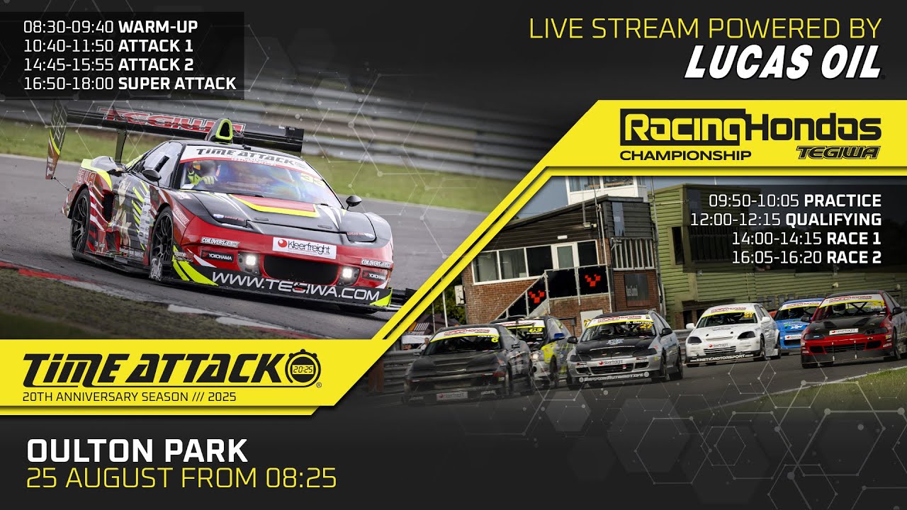 Time Attack and Racing Hondas Championships from Oulton Park, Powered by Lucas Oil