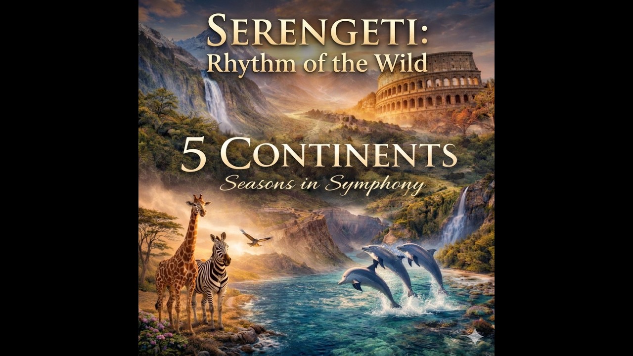 Serengeti: Rhythm of the Wild | Epic African Cinematic Orchestra | 5 Continents: Seasons in Symphony