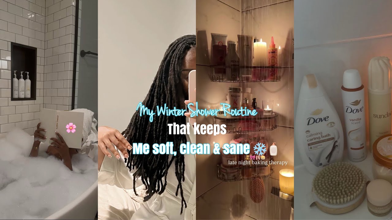 My Winter Shower Routine That *KEEPS* Me Soft, Clean & Sane ❄️🧖🏾&zwj;♀️
