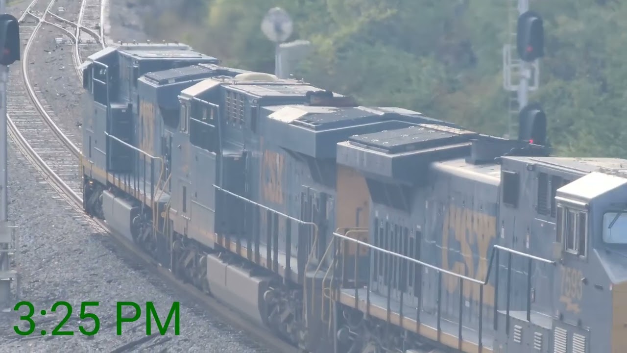 Some train action in the yard