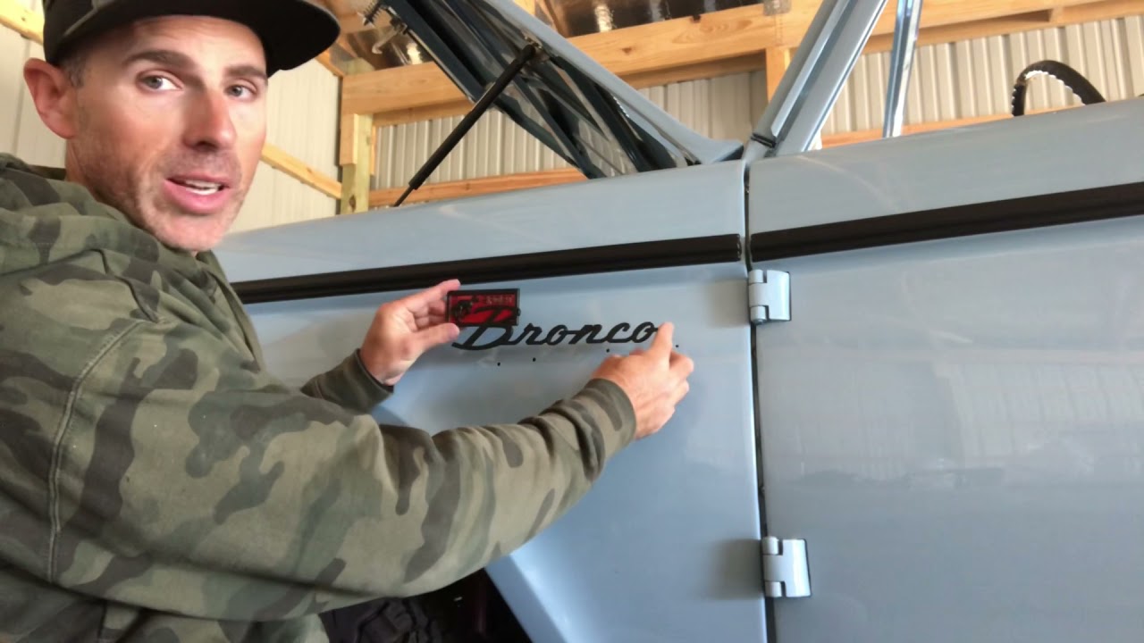 Trim install ‘69 Bronco