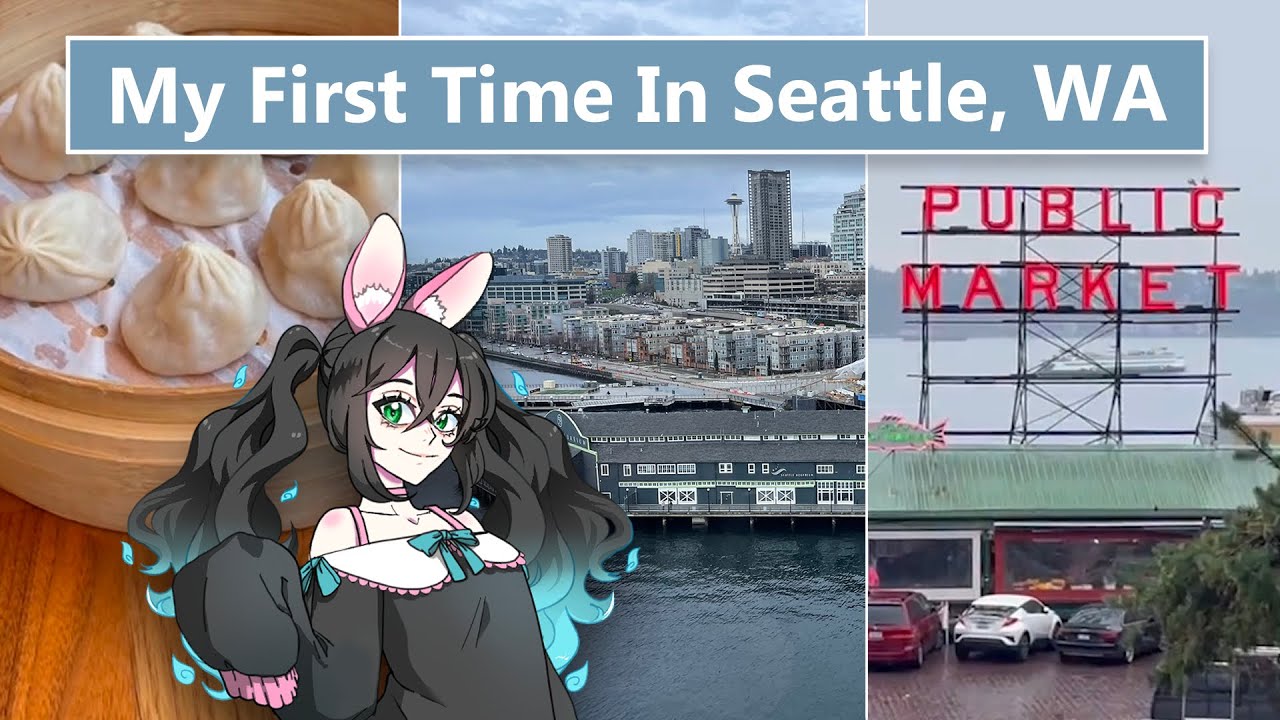 8 hr layover In Seattle Vlog  |  Food I Ate and Places I Went