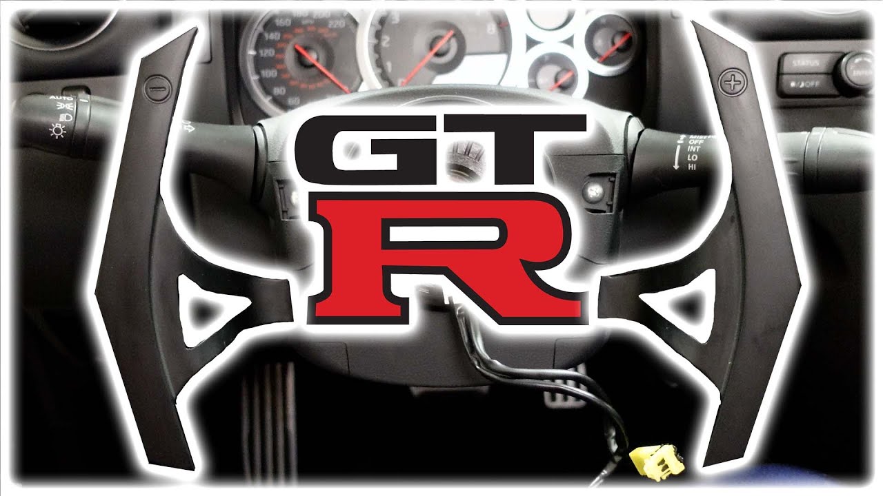 Installing GIANT Shifter Paddles On The R35 GT-R