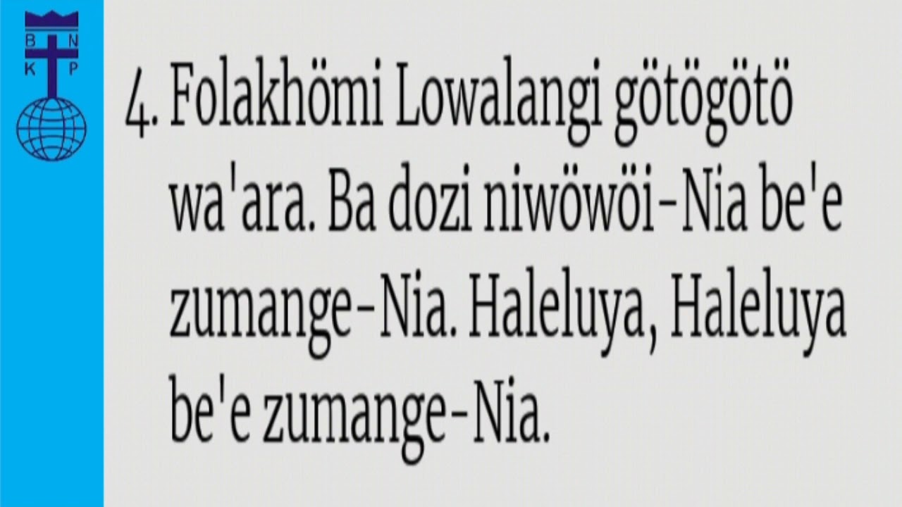 28 Buku Zinuno BNKP FOLAKHOMI LOWALANGI