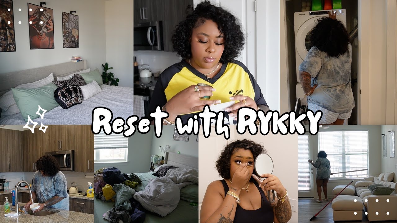 Reset w/ Me | New Apartment Reveal, Cleaning, Vibes + Single Era Chit Chat ♡ |RYKKY|