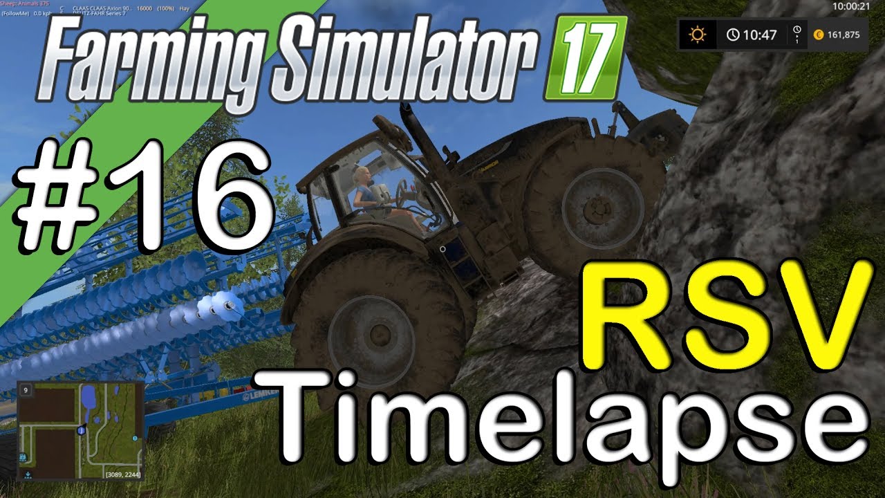 Farming Simulator 2017 - RSV - Timelapse #16 - The Great Wall