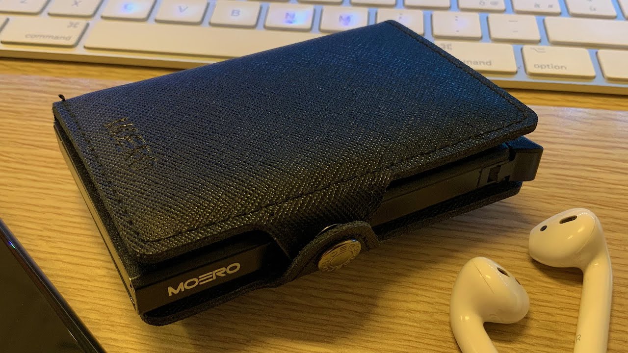 Portafoglio Smart - MOERO Saffiano Black Premium