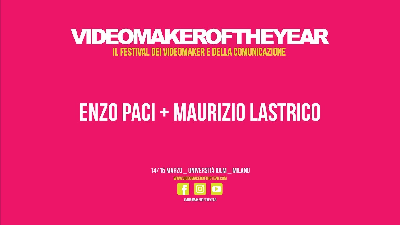 ENZO PACI | MAURIZIO LASTRICO  (COLORADO, ZELIG, DON MATTEO)