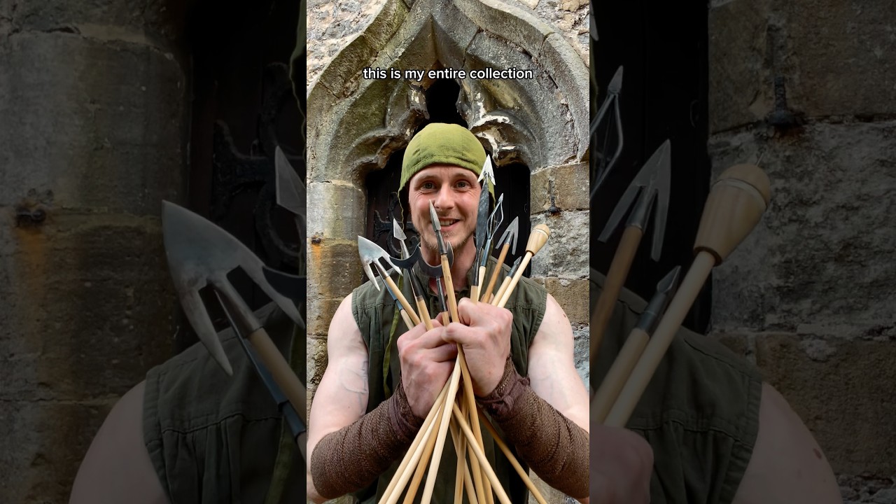 Medieval Arrow Collection 🏹 #medieval #history #robinhood #archery #longbow