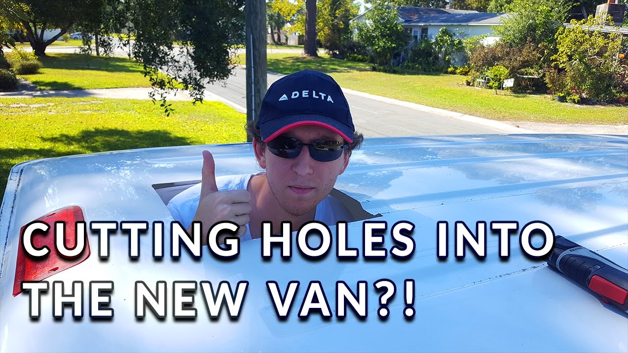 РЕЖЕТЕ ДЫРЫ В НОВОМ ФУРГОНЕ?! Установка вентилятора Fan-Tastic
