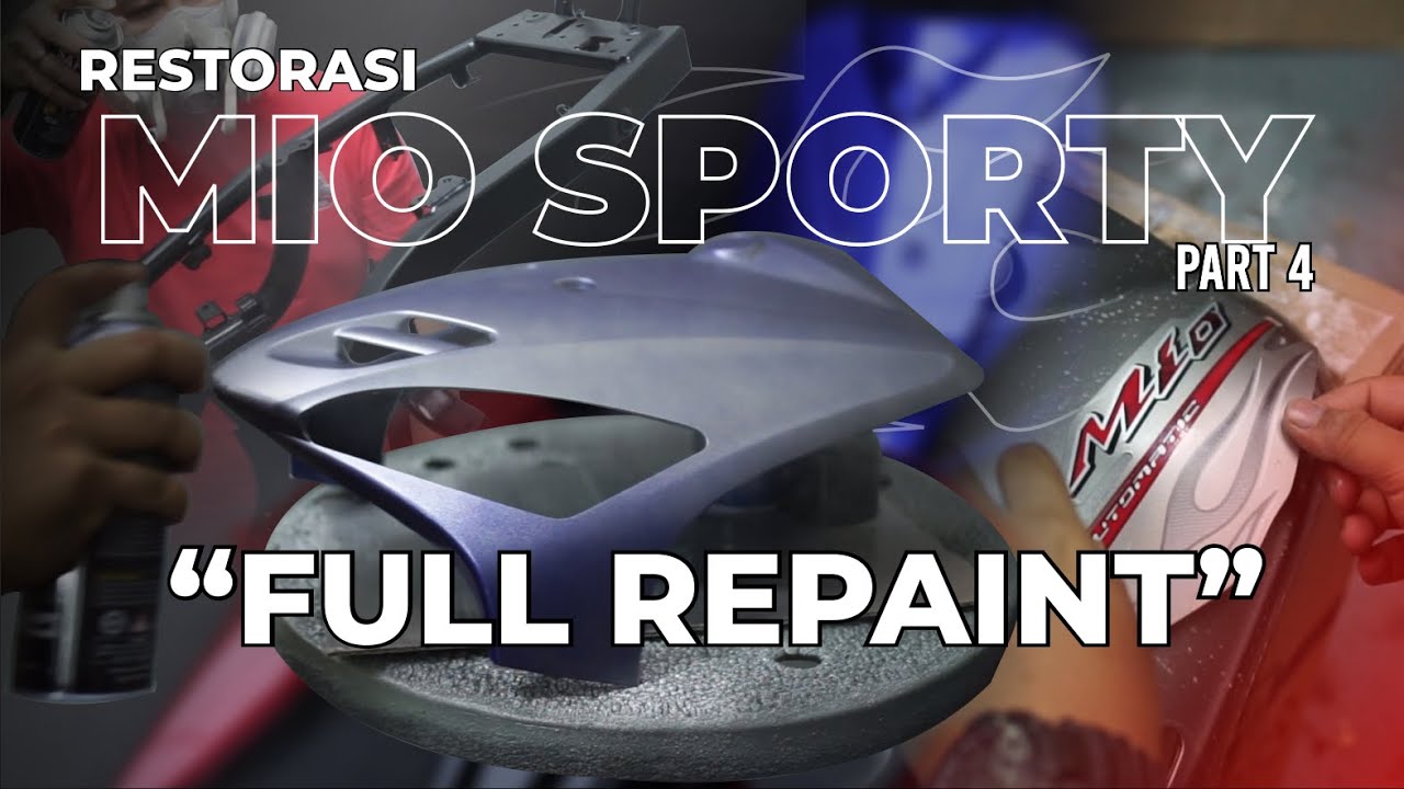 RESTORASI MIO SPORTY PART 4 | SAPPORO ULTIMATE