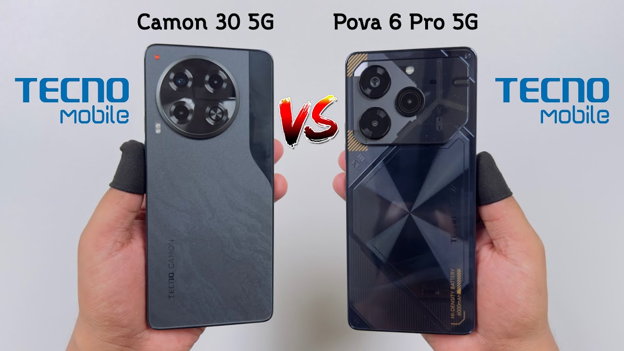 Tecno Camon 30 5G vs Tecno Pova 6 Pro 5G | Speed Test