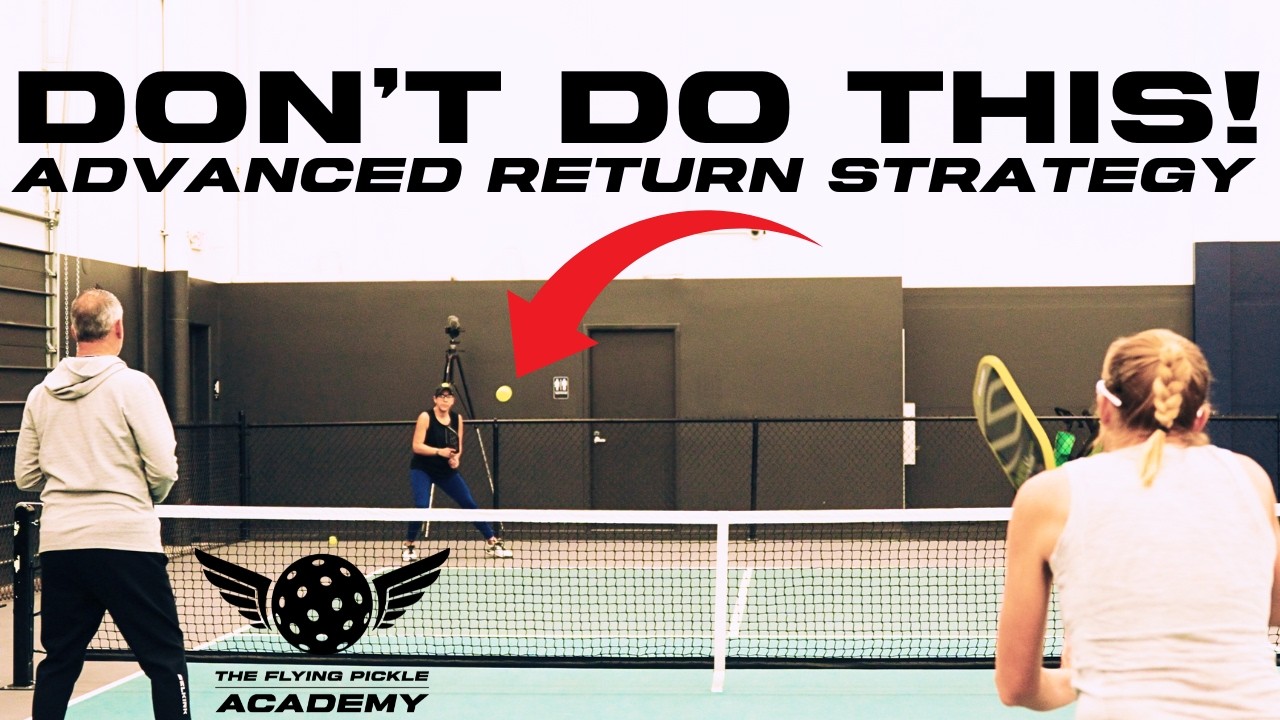 The Return of Serve Strategy No One Talks About for Pickleball