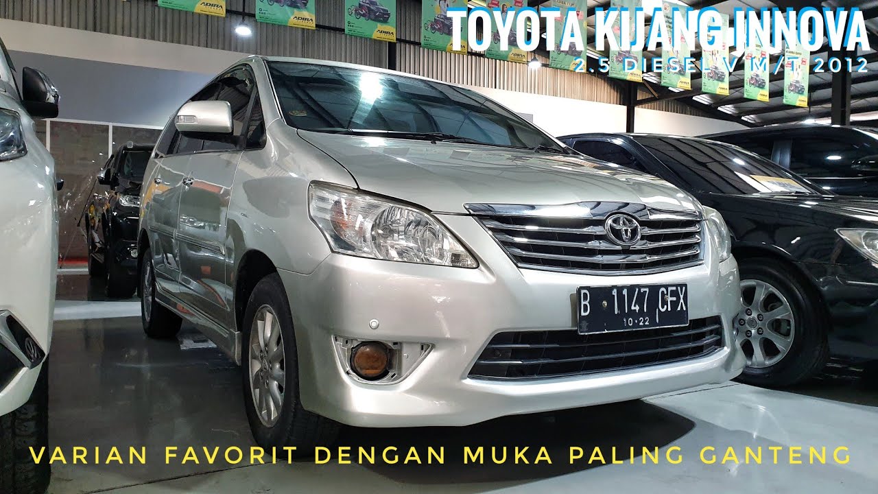 Toyota Grand New Kijang Innova 2.5 Diesel V M/T 2012 [AN40] In Depth Review Indonesia